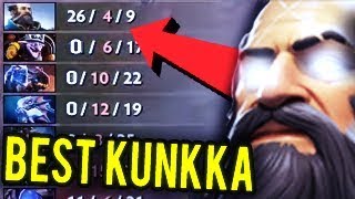 !Attacker TOP 1 Kunkka Dota 2