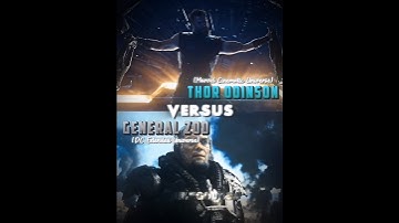 General Zod VS Thor (DCEU vs MCU)