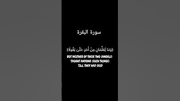 قرآن كريم  كروما سوداء - سورة البقرة  #خلفية_قرآن #كروما_سوداء #اكسبلور #لايك #قرآن_كريم