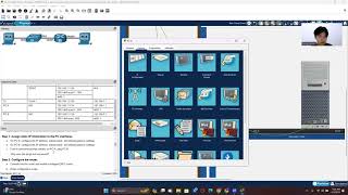 10.4.4 Packet Tracer build a switch and router network (physical mode)