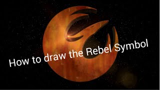 wars star symbol rebel draw