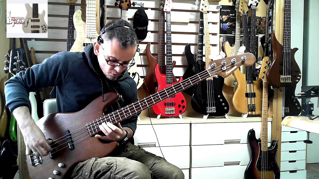 JAZZ BASS TYPE: Fernandes JB55TB Early 90s BASS DEMO - YouTube