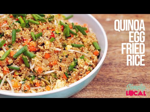 Quinoa "Egg Fried Rice" Recipe