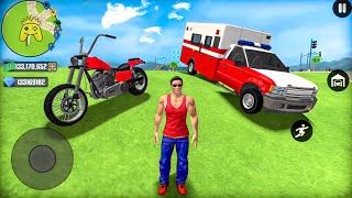 Go to Town 6 - Ambulance & Bike Driving in Open World Game - Android Gameplay