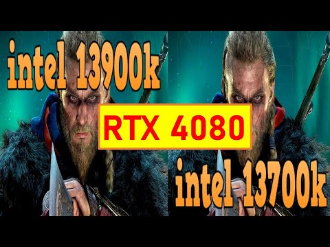 RTX 4080 Gaming Benchmarks with Intel 13900k vs 13700k