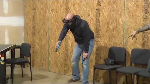 Active-shooter simulation: Restaurant