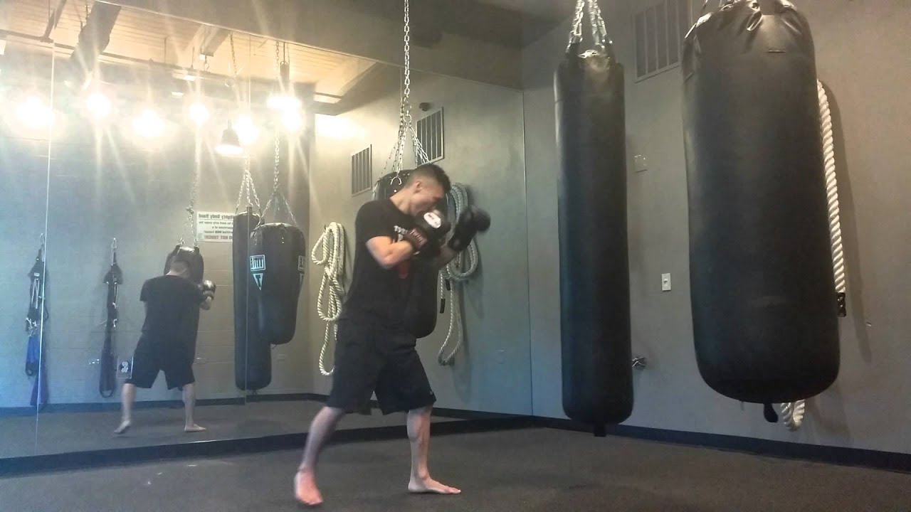 Light Heavy bag work YouTube