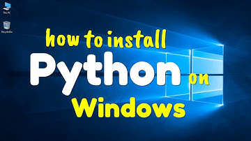 How to Install Python 3 on Windows 10