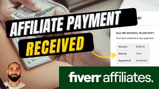Payment from Fiverr Affiliate Program  |  Affiliate Marketing for Beginners