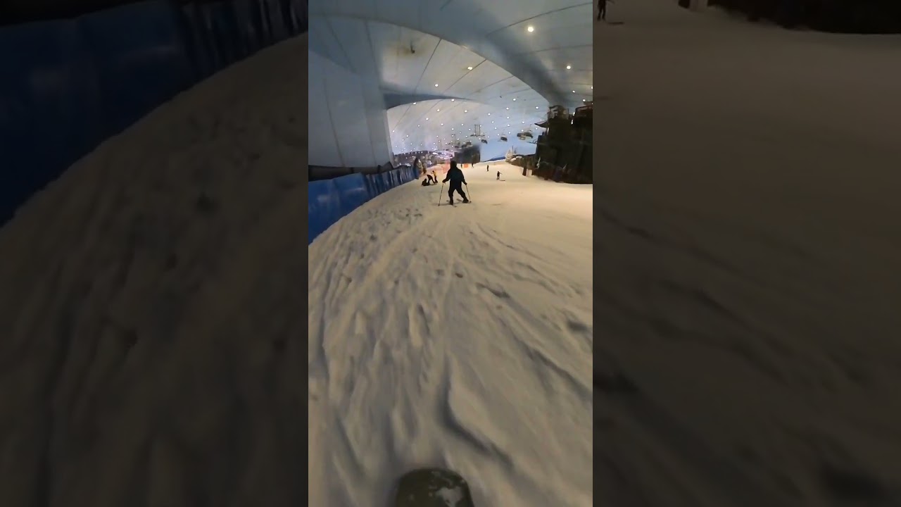 Snowboarding in Ski Dubai, 14 May 2023