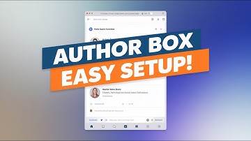 WP Simple Author Box 🔹 Add Author Boxes in WordPress!