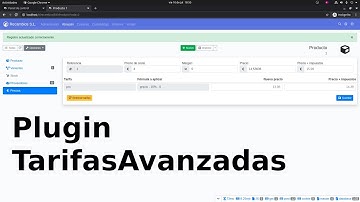 Plugin TarifasAvanzadas para FacturaScripts