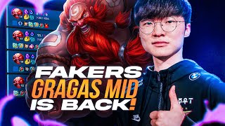 FAKER IS OBSESSED WITH BOMBA *GRAGAS MID*