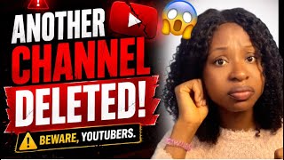 ‼️STOP! YouTube Is Deleting Channels Doing This! BEWARE!!!
