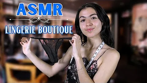 ASMR || lingerie boutique roleplay