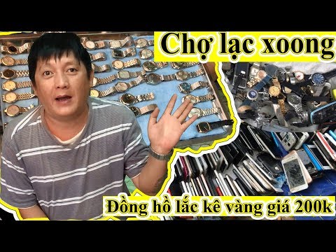 Đi Chợ Lạc Xoong, Ve Chai, Đồ Cũ Nhật Tảo Mua Đồng Hồ Lắc Kê Vàng Giá 200 Ngàn | Foci