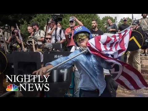 Fact-Checking Donald Trump’s Claims About Charlottesville | NBC Nightly News