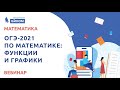 ОГЭ-2021 по математике: функции и графики