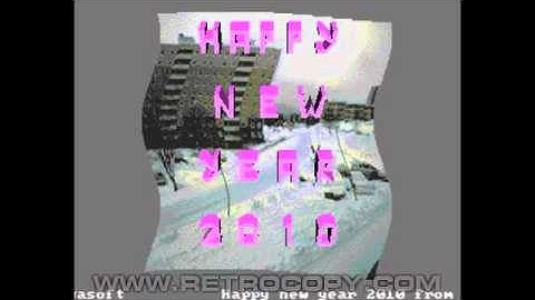 New Year 2010 Demo (Sega Genesis / Mega Drive) Intro