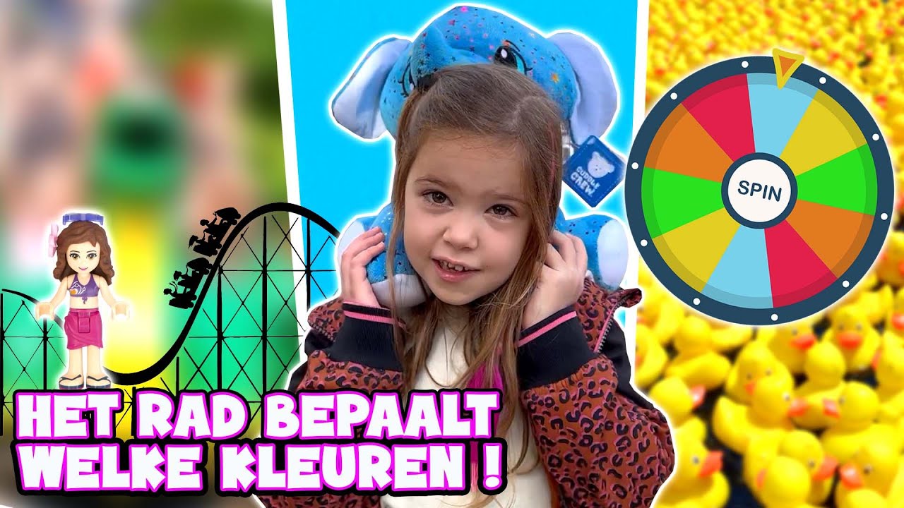 ALLES DOEN IN DE GOEDE KLEUR IN EEN PRETPARK !!