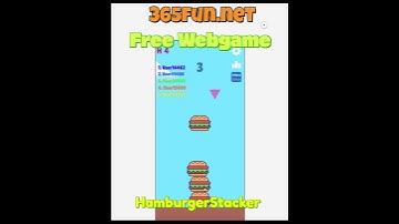 HamburgerStacker #365fun #games #hypercasual #gaming #html5 #gameplay