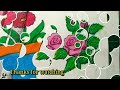 Rose flower with buds drawing easy  how to draw rose  arts ark