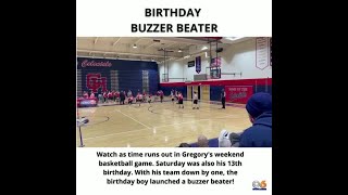 Watch As Birthday Boy Sinks Game-Winning Buzzer Beater