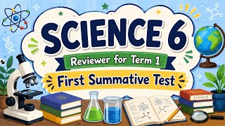 Grade 6 - SCIENCE  First Summative Test for Term 1 #summativetest #term1 #depedmatatag #science  