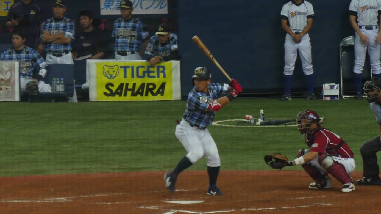 オリックス バファローズ 吉田正尚 バッティングフォーム バッティング ライト前ヒット Youtube