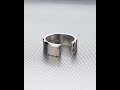 silver ring making video/making process