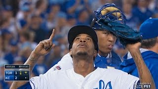 ALCS Gm6: Ventura holds Jays to one run over 5 1/3