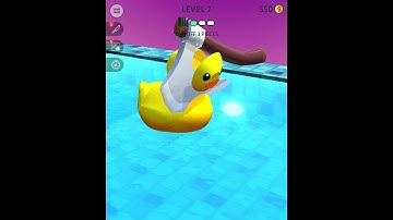 DUCKED! 🤠 - ASMR Slicing - level #7 - High score - All levels