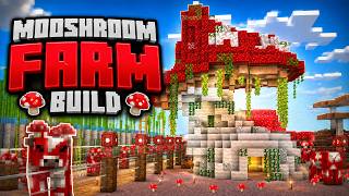 Can We Build the Perfect Mooshroom Home? 🍄#minecraft