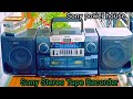 Sony power house CFD-CD777S 5 band FM radio dual casset recorder dynamite sound#video viral#trending