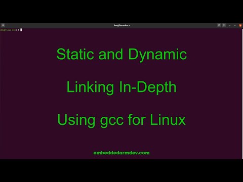 Video: Apakah perpustakaan statik dan dinamik pada Linux?