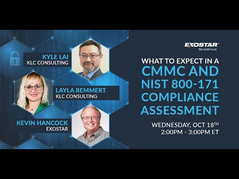 What to Expect in a CMMC and NIST 800-171 Compliance Assessment - YouTube