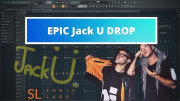 How To Jack U Style Drop!!! #FreeFLP #Skrillex #Diplo