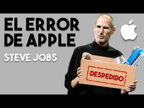 😯 ¿Por qué fue despedido de su empresa? | Biografía Steve Jobs