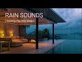 바닷가 테라스의 모닥불 소리와 빗소리 | 숙면·명상 힐링 사운드 | Rain Sounds ASMR