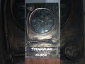 steampunk clock authors handmade