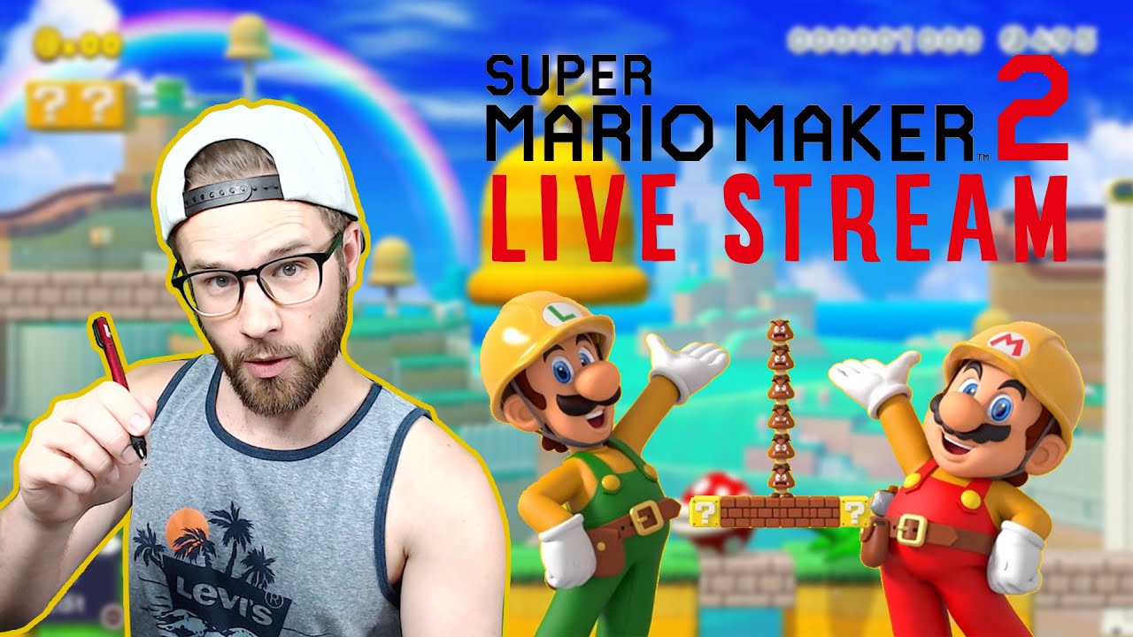 Super Mario Maker 2 [LIVE STREAM] Story Mode PART 1 - YouTube