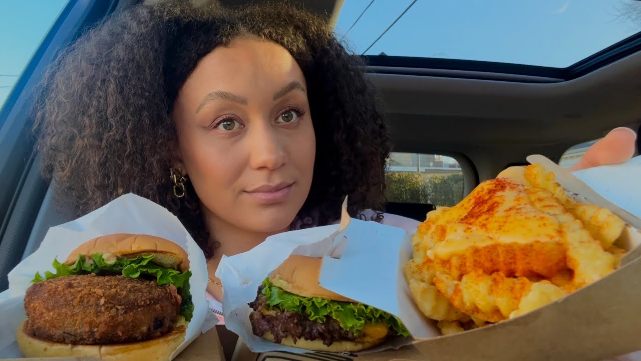 Shake Shack Mukbang! Ft. Ana Luisa Jewelry💓