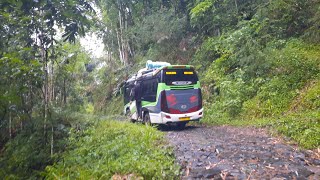 Tantangan Ujan petir`Trip Mikrobus gunung angkutan paket Sembako satu 1nya_Cianjur kidul