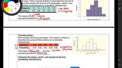 6.2A Linear Transformations of Random Variables