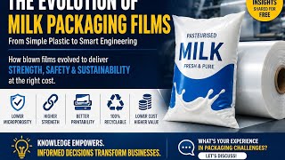 Evolution of Blown Film for Pasteurised Milk Packaging(Knowledge shared for free)