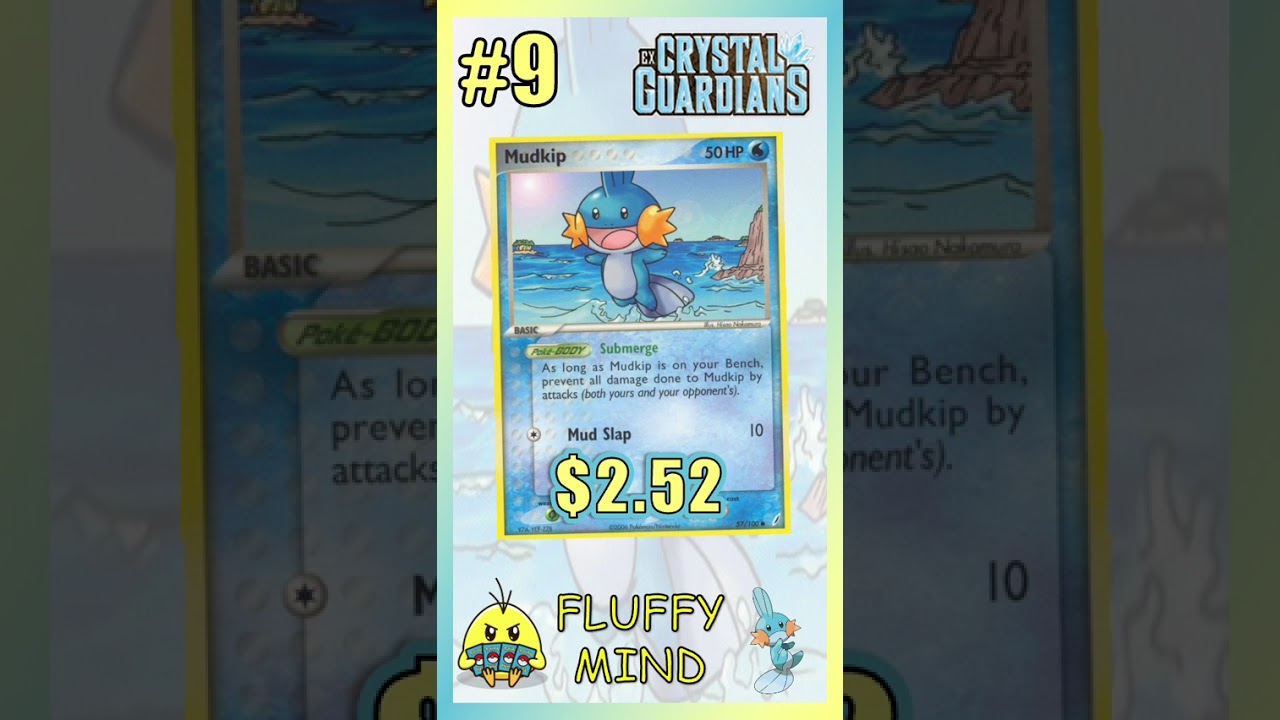 Top 10 MUDKIP Pokemon Cards #PokemonTCG #Mudkip #Pokemon - YouTube