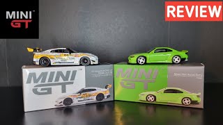Mini GT - Nissan 35GT-RR LB Formula Drift & Nissan Silvia Rocket