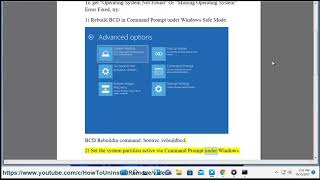Famous Fix Operating System Not Found / Missing Operating System Error in Windows 11/10/8/7 Profile