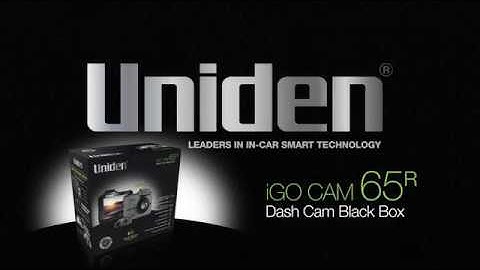 Uniden - IGO CAM 65R - Smart Dash Cam