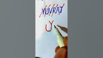 YUVRAJ NAME  ka NEW 😱 LOGO 😱 #song #music #love #lovesong #art #signature #drawing